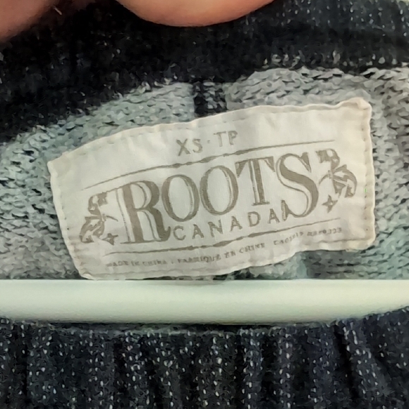 Roots Dark Blue Womens Sweatpants - Picture 3 of 6